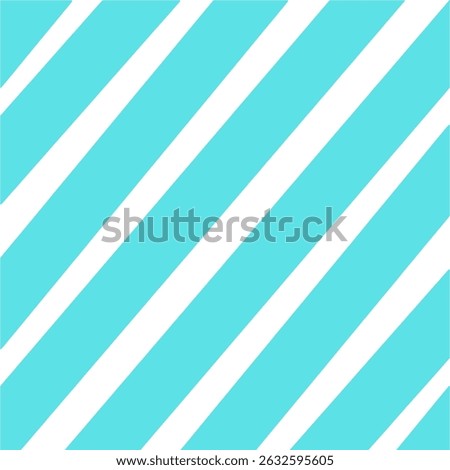 Seamless pattern with diagonal blue and white stripes