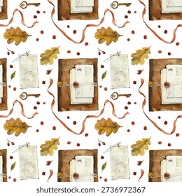 Seamless pattern  Diary