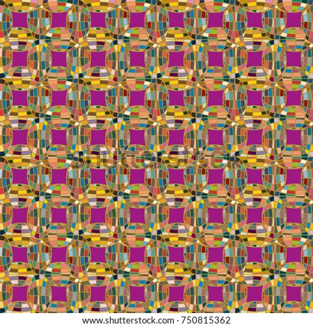 Seamless pattern with globe icon for background.