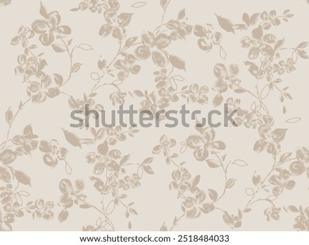 Seamless Pattern Illustration, Digital Seamless Patterns, Allover Patterns Seamless