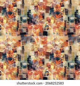 Seamless Pattern Illustrations for Designing work in Textile, Fabric, fashion, Art, Interior etc. 