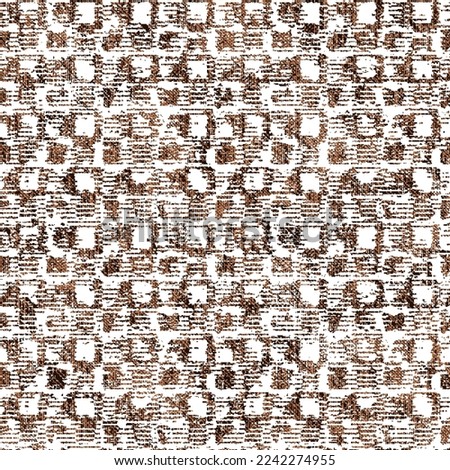 Seamless pattern. Modern stylish abstract texture. Geometric brush effect design