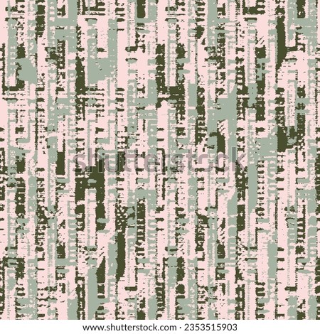 Seamless pattern. Modern stylish abstract texture. Geometric brush effect design and pattern for textile