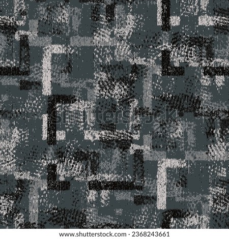 Seamless pattern. Modern stylish abstract texture. Geometric brush effect design and pattern for textile.