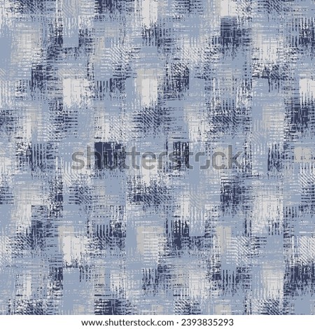 Seamless pattern. Modern stylish abstract texture. Geometric brush effect design and pattern for textile