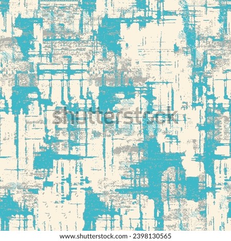 Seamless pattern. Modern stylish abstract texture. Geometric brush effect design and pattern for textile