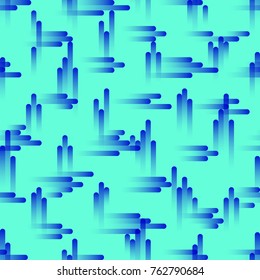 Seamless pattern of particles moving. Abstract background in bright colors.  illustration. Good choice for the background decoration, website, flyers, brochures and presentations in modern style