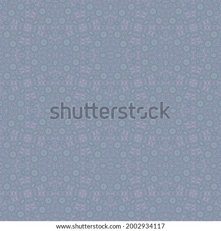 seamless pattern with pink lace on a gray background