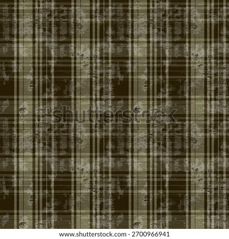 Seamless pattern. Plaid pattern .Modern stylish abstract texture. Geometric brush effect design and pattern for textile.