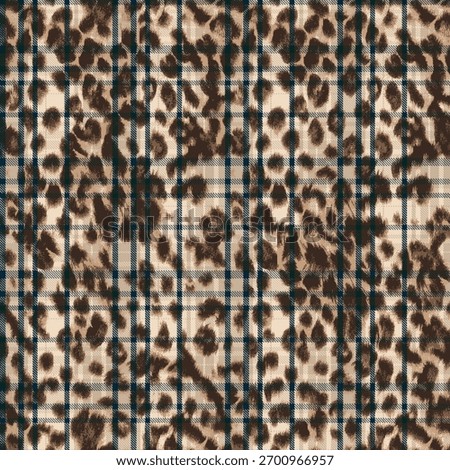 Seamless pattern. Plaid pattern .Modern stylish abstract texture. Geometric brush effect design and pattern for textile.
