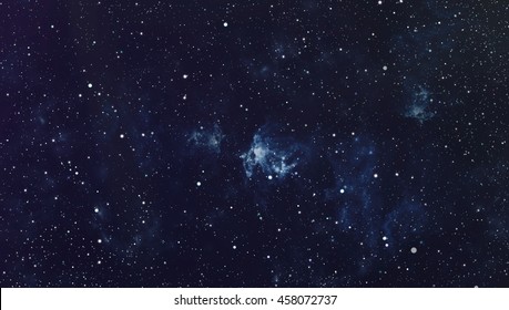 Seamless Pattern Of Starry Sky