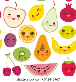 Cute Fruit Stock Vector (Royalty Free) 409865149