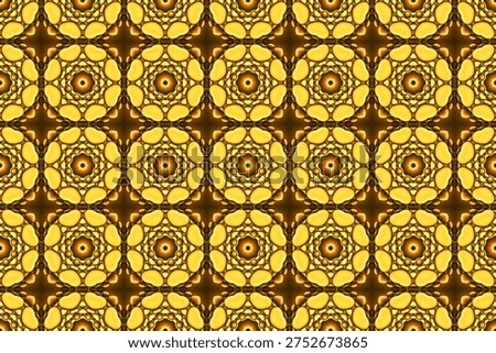 Seamless pattern. Symmetrical colored seamless pattern. Designer background