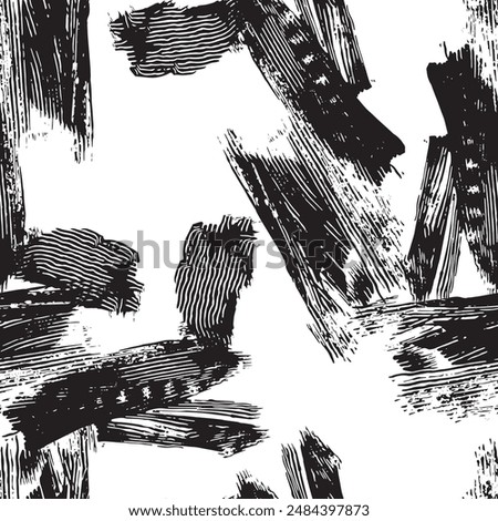 Seamless pattern texture handwritten brushes used for various things like wallpaper, jersey and textiles.