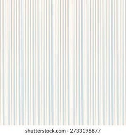 A seamless pattern of vertical stripes in soft, pastel colors against an off-white or cream background. The colors include shades of light blue, pale purple, peach orange, and off-white or cream