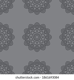 Ornate Vector Round Square Pattern Cutting Stock Vector (Royalty Free ...