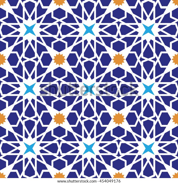 Seamless Patternabstract Backgroundarabic Islamic Motifgeometrical ...