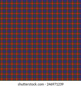 A Seamless Patterned Tile Of The Clan Fraser Of Lovat Tartan.