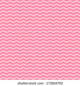 Seamless Pink Chevron Pattern