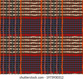 Seamless plaid pattern, Irish pattern, textile print