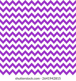 Seamless purple chevron pattern with bold zigzag lines – vibrant geometric design ideal for fabric prints, digital backgrounds, gift wrap, or modern wallpaper - Powered by Shutterstock - Get 15% off with code: PIKWIZARD15
