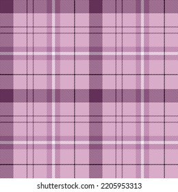 Seamless Purple Tartan Pattern. Scottish Kilt Ornament.  Cage Background.