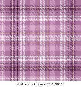 Seamless Purple Tartan Pattern. Scottish Kilt Ornament.  Cage Background.