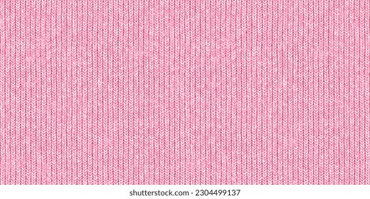 Seamless realistic light pastel pink chunky wool knit fabric background texture. Knitted barbiecore sweater, scarf or cozy winter socks pattern. Baby girl woolen crochet nursery decor. 3D rendering
 - Powered by Shutterstock