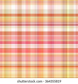 Seamless Red Background Plaid Pattern Stock Illustration 364355819 