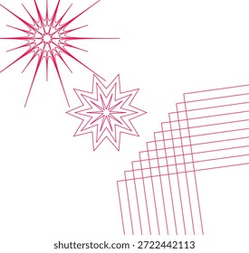 Seamless red geometric tile vector pattern with a bold modern style. Perfect for wallpaper, backgrounds, textiles, packaging, interior decor, branding, and decorative surface design projects.