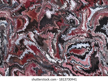 Seamless red tie dye pattern design, technicolour tribe, trends