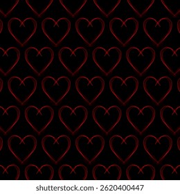 seamless repeated pattern with fractals