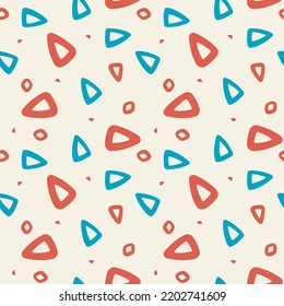 seamless repetitive pattern of togepi shell fabric print and background.