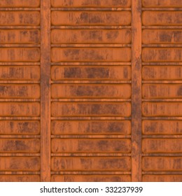 Seamless Rusty Bulkhead Metal Pattern  