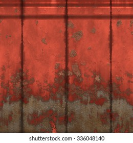 Seamless rusty bulkhead metal pattern 
