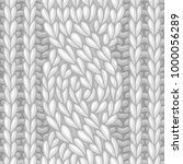 Seamless six-stitch cable stitch. Left-twisting rope cable (C6F) knitting pattern. High detailed stitches. Boundless background can be used for web page backgrounds, wrapping papers.
