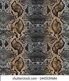 Seamless Snake Skin Texture Pattern Stock Illustration 1443539684 ...