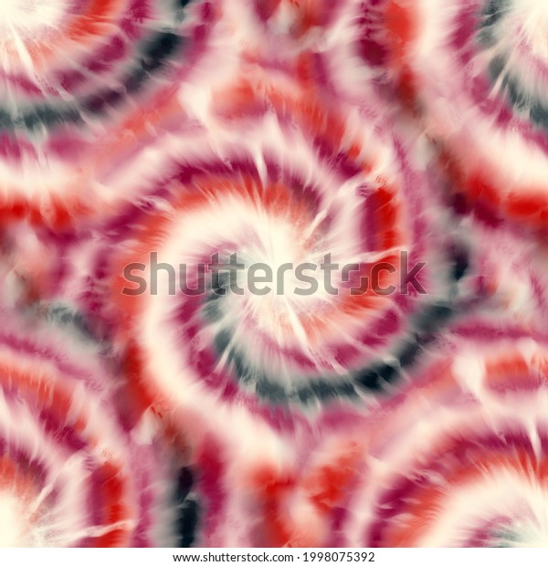Seamless Spiral Tie Dye Pattern Surface Stock Illustration 1998075392