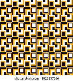 Seamless Square Pattern, Geometric Print.