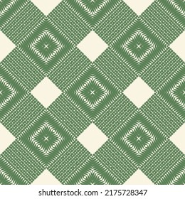 Seamless Squared Pattern Design Textiles Fabric Stock Illustration ...
