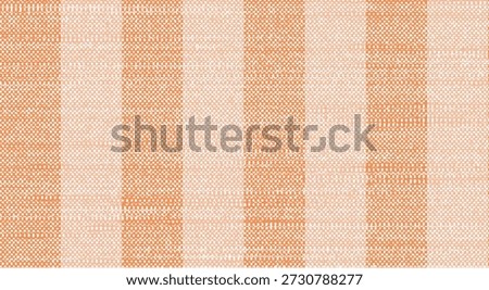 Seamless striped linen texture pattern in sand beige tones with woven fabric look.