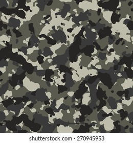 Seamless Tan Olive Green Camouflage Pattern Stock Illustration ...