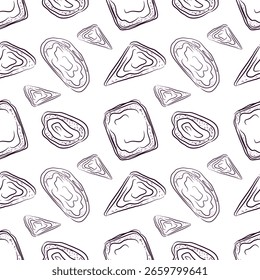 Seamless Tea Party Pattern