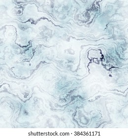 Seamless texture of blue marble pattern for background / illustration