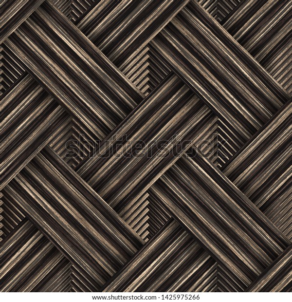 Seamless Texture Diagonal Stripes Pattern Wood Stock Illustration 