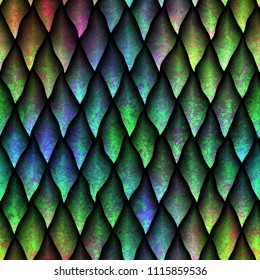 Seamless Texture Dragon Scales Reptile Skin Stock Illustration 1053644735