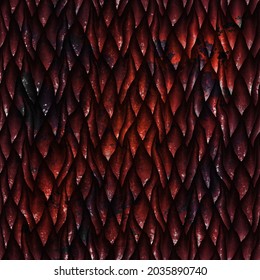 Seamless Texture Dragon Scales Reptile Skin Stock Illustration 1053644735