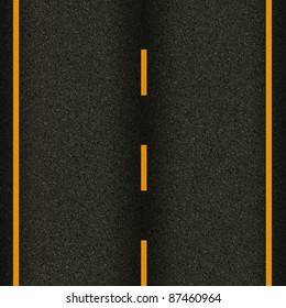 Seamless Texture Highway Asphalt Road Stock Illustration 454302460