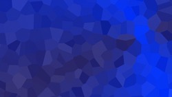 Seamless Texture. Stained Glass Blue Gradient Background. Light And Dark Blue Color