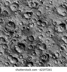 Seamless Texture Surface Of The Moon